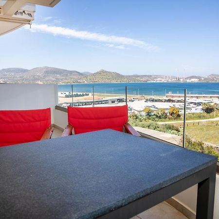 Komfort City Apartment "Elias" Mit Meerblick In Lavrio Exterior photo