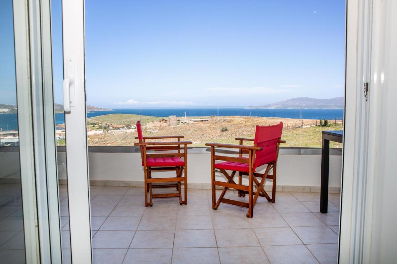 Komfort City Apartment "Elias" Mit Meerblick In Lavrio Exterior photo