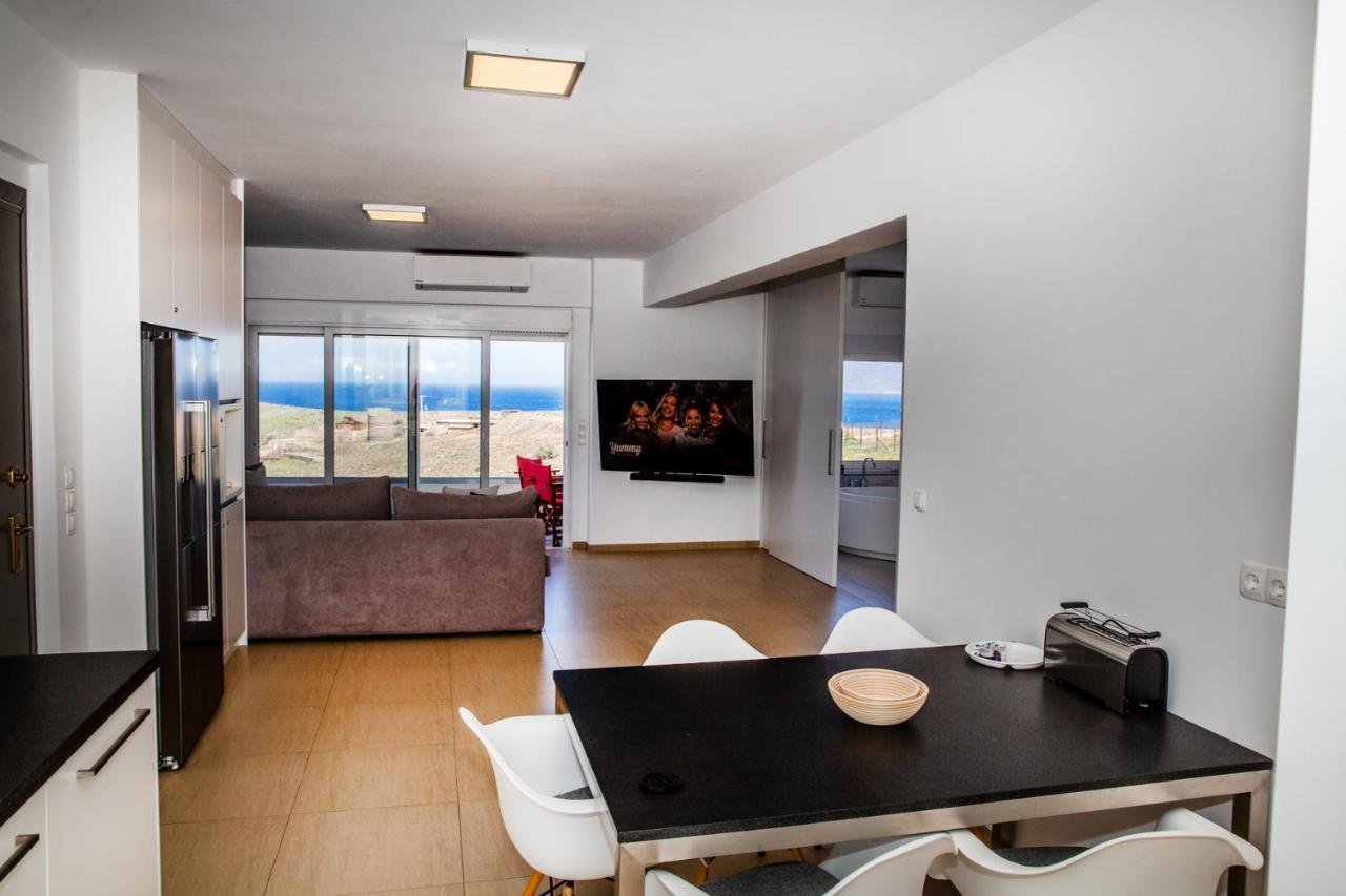 Komfort City Apartment "Elias" Mit Meerblick In Lavrio Exterior photo