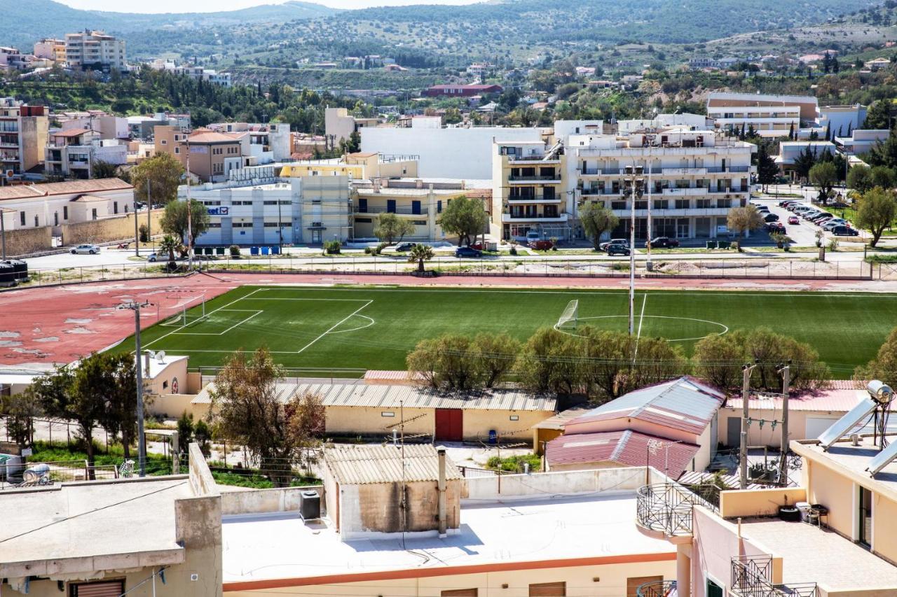 Komfort City Apartment "Elias" Mit Meerblick In Lavrio Exterior photo