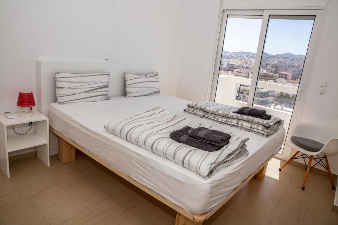 Komfort City Apartment "Elias" Mit Meerblick In Lavrio Exterior photo